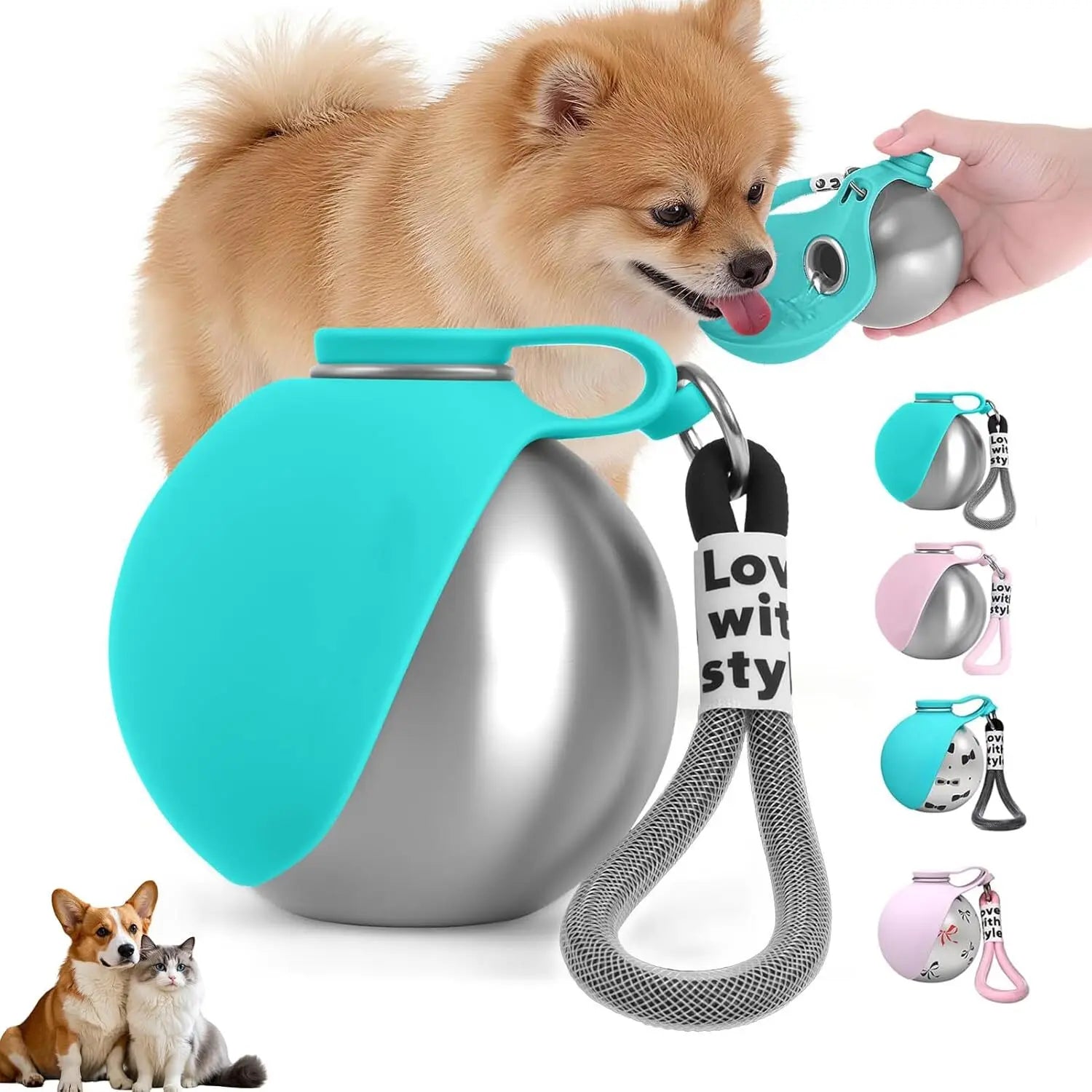 TrailMate Portable Pet Hydration Bottle